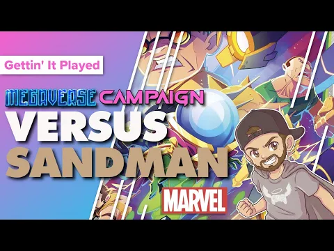 Marvel United Megaverse Campaign vs. Sandman | Game #11 Spider-Verse