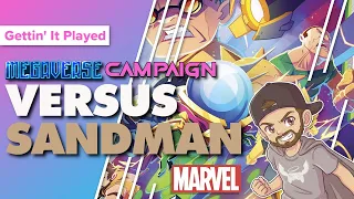 Marvel United Megaverse Campaign vs. Sandman | Game #11 Spider-Verse