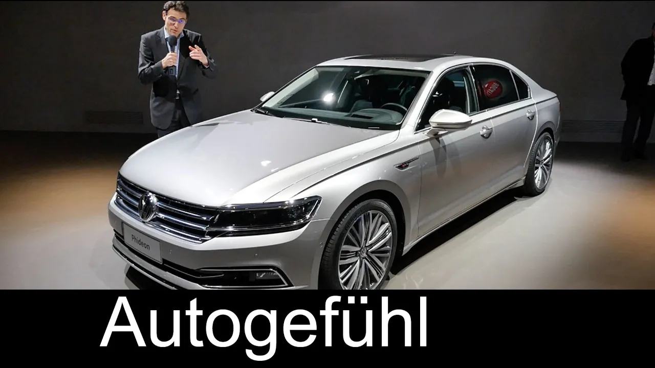 All-new VW Volkswagen Phideon motor show REVIEW new Upper-Class Sedan for China first check