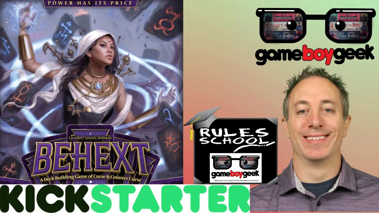 How to Play Behext (Rules School) with the Game Boy Geek