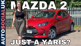 Mazda 2 hybrid review - Is it just a Yaris? What is different? UK 4K 2022