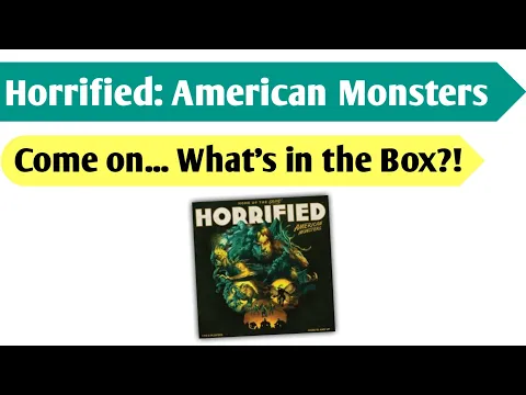 A New Horror: An Unboxing of Horrified American Monsters