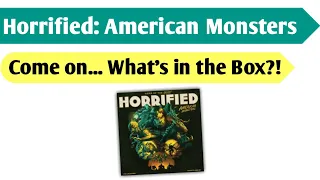 A New Horror: An Unboxing of Horrified American Monsters