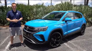 Is the 2022 VW Taos a better SUV to buy than a Toyota Corolla Cross?