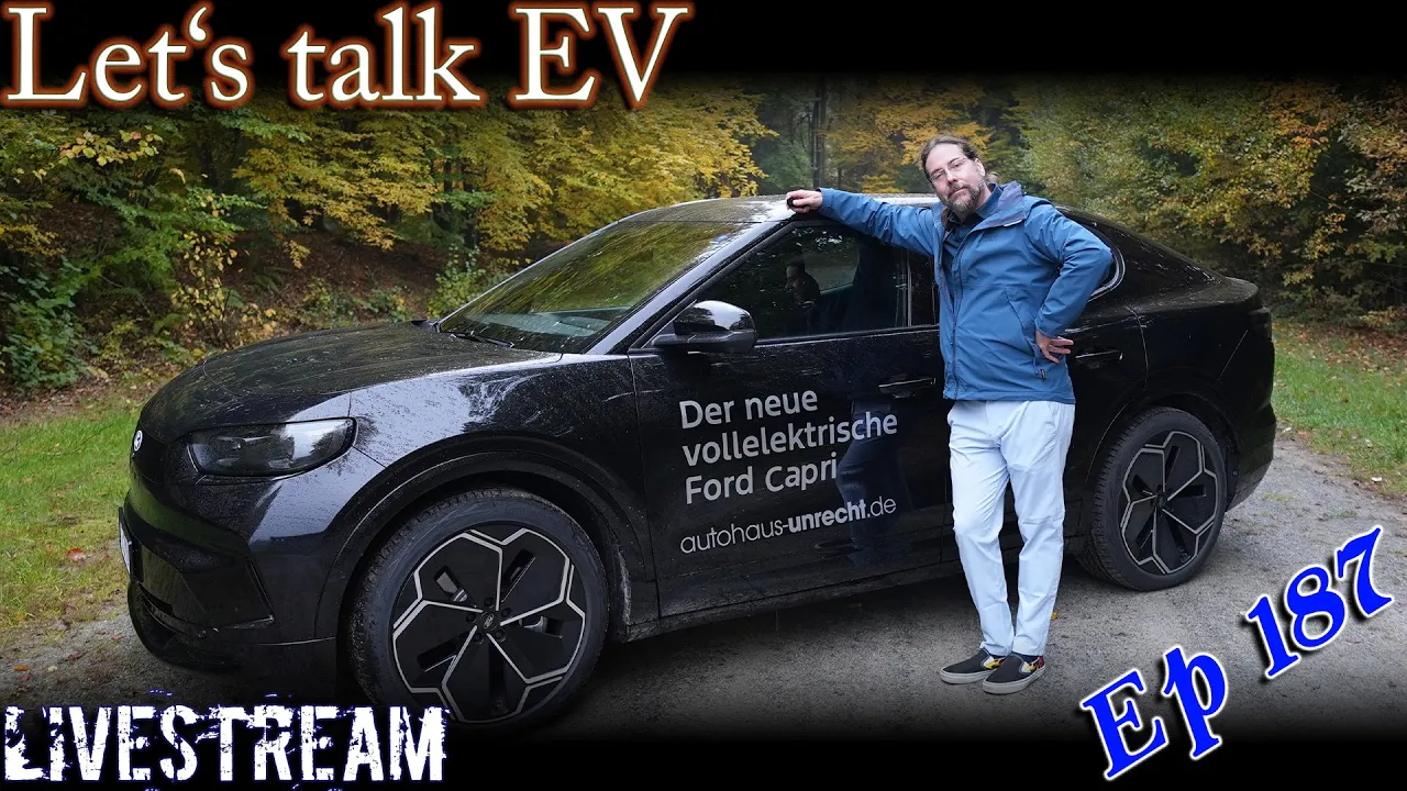 (live) Let's talk EV - Drove the Ford Capri this week