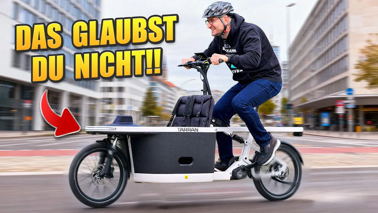 Das Lastenrad hat meinen Alltag verändert - mehr als ich erwartet hätte | Tarran T1 Pro Alltagstest