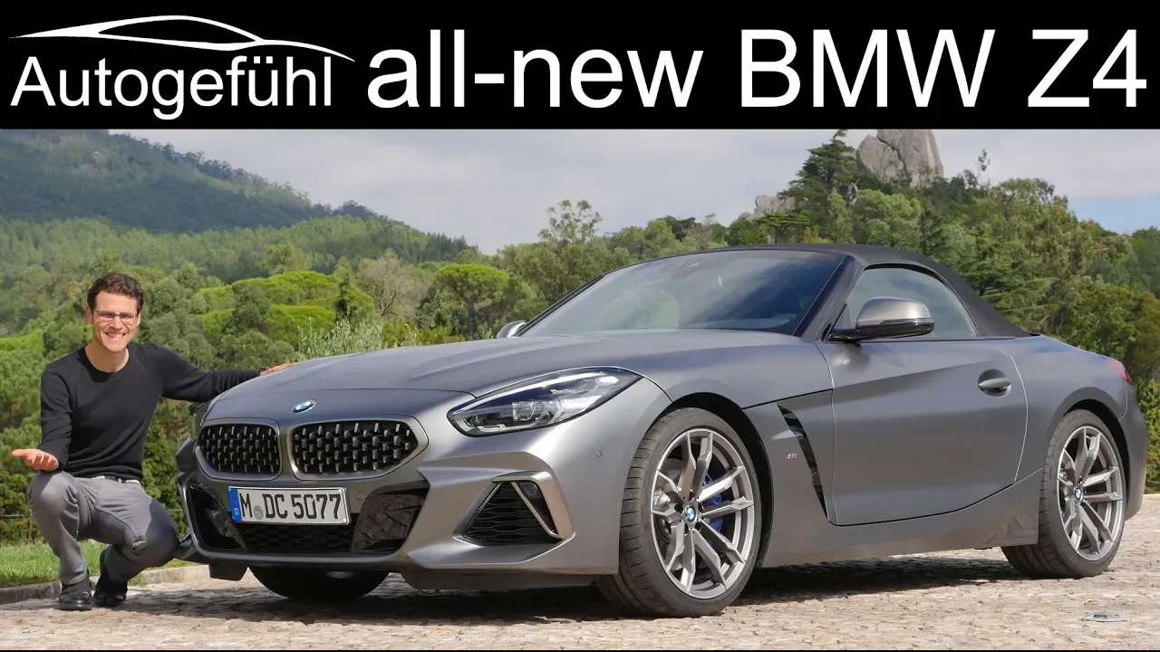 All-new BMW Z4 FULL REVIEW M40i G29 2019 - sibling of Toyota Supra