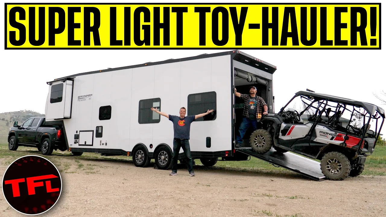 If Your Home’s Garage Had Wheels…This ATC Toy Hauler Would be it!