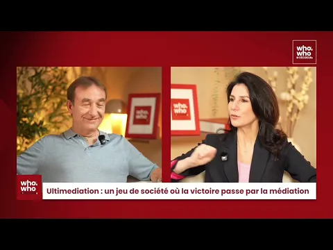 Marie Drucker Interviews Georgios Topulos, Creator of Ultimediation | Who's Who Décideurs