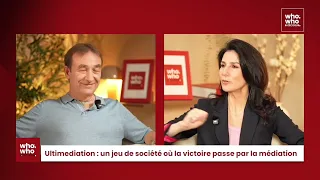 Marie Drucker Interviews Georgios Topulos, Creator of Ultimediation | Who's Who Décideurs