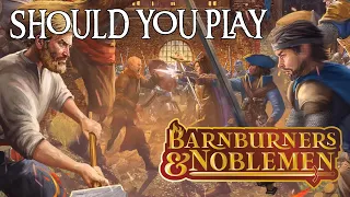 Should You Play Barnburners & Noblemen? NEW Board Game for 2025