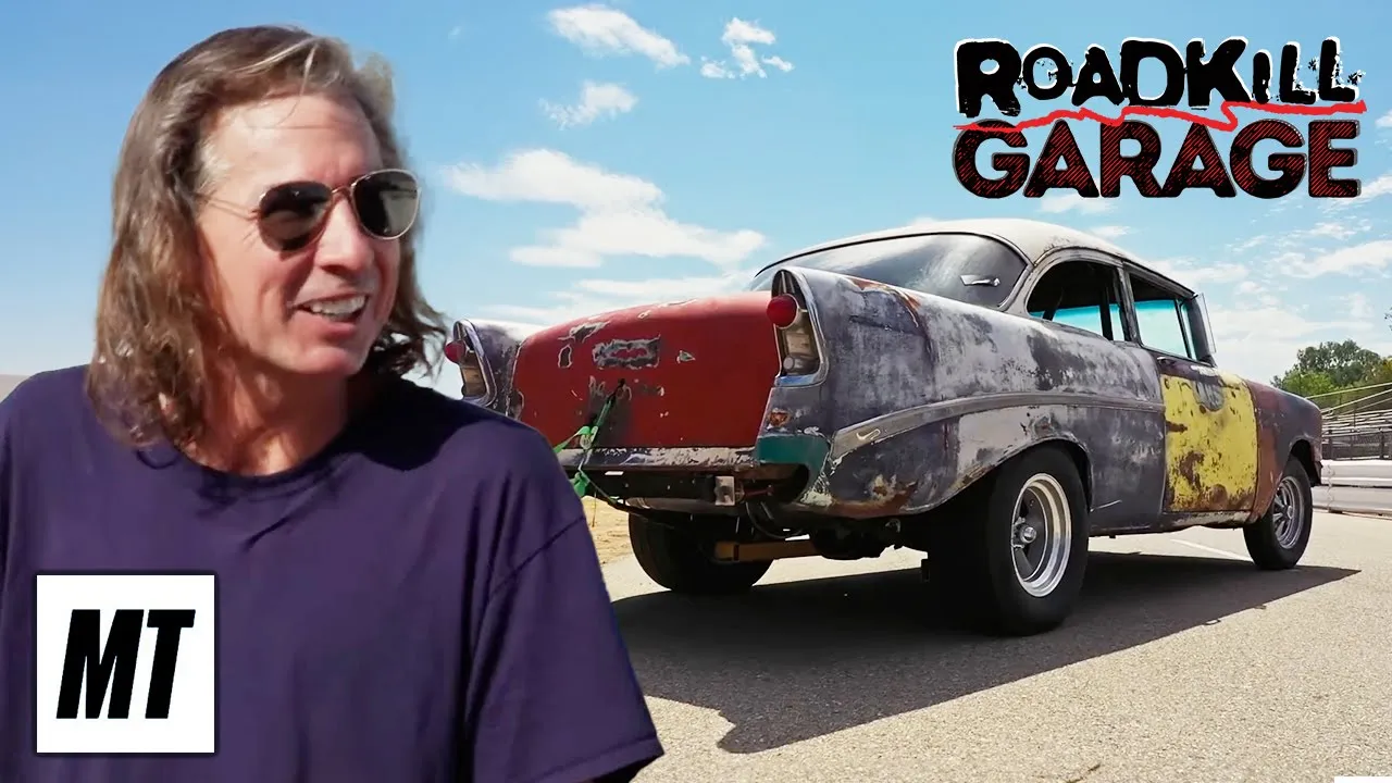 Body Swapping a 1956 Chevy 210! | Roadkill Garage | MotorTrend
