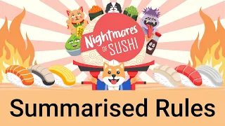 Nightmares of Sushi Summarised Game Rules
