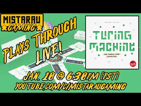 Mista Rau Gaming LIVE! Turing Machine