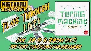 Mista Rau Gaming LIVE! Turing Machine