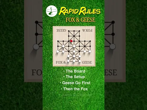 A popular medieval board game, the game of Fox & Geese is known 'round the world in many forms.