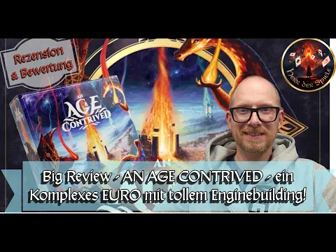 Big Review - AN AGE CONTRIVED - ein komplexes EURO mit Enginebuilding- & Programmiermechanismen!