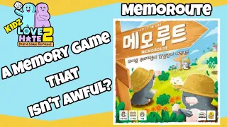 A Memory Game That Isn't Awful? Review of Memoroute from Gemblo