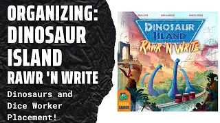 Organizing Dinosaur Island Rawr ‘N Write (Fully Sleeved) SideGame LLC