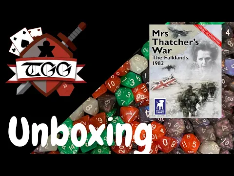 Mrs Thatcher's War: The Falklands 1982 Board Game Unboxing