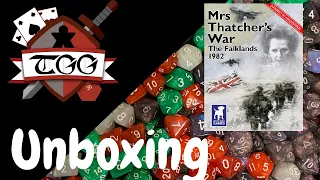 Mrs Thatcher's War: The Falklands 1982 Board Game Unboxing