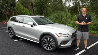 Is the 2024 Volvo V60 Cross Country a BETTER wagon than an Audi A6 Allroad?