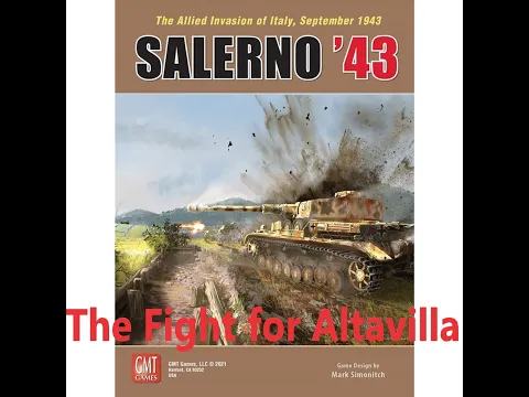 SALERNO '43 One Turn of the fight for Altavilla