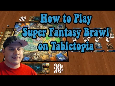 How to Play Super Fantasy Brawl on Tabletopia