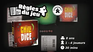 ️ CHILI DICE️règle du jeu par #expliquemoica #gigamic