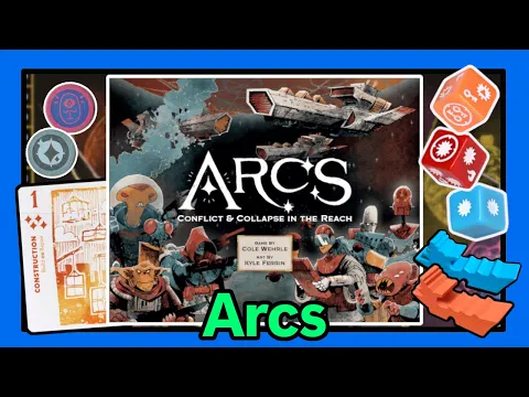 Arcs Board Game Review - Fun, Frenzy & Frustration