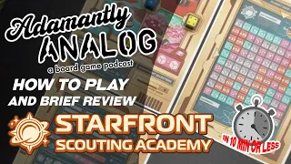 Starfront Scouting Academy (How to Play and Brief Review)
