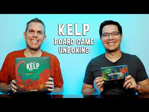 Unboxing Kelp - 2 Player Shark vs Octopus Board Game