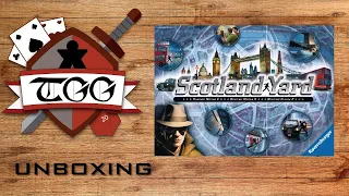 Scotland Yard Board Game Unboxing