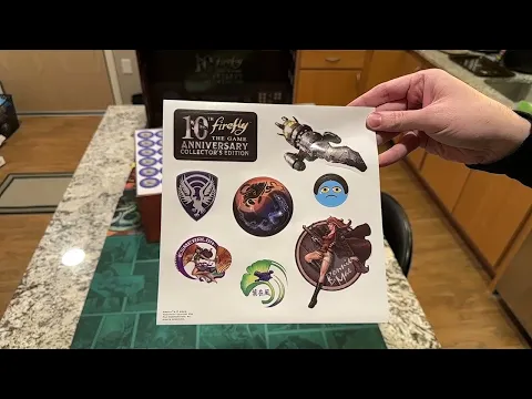 Ismortah Firefly: 10th Anniversary Collectors Edition Board Game Unboxing!
