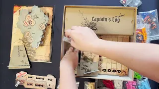 Organization of the Captain's Log box 📦