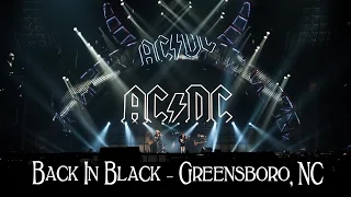 AC/DC - Back In Black - Greensboro NC