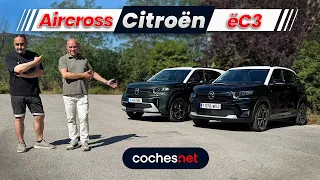Citroën C3 y Citroën C3 Aircross ¿Qué les diferencia? | comparativa / Review en español | coches.net