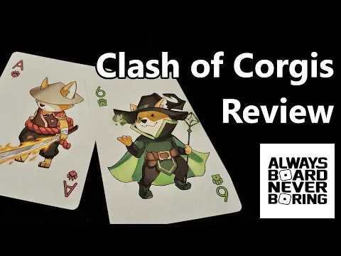 Clash of Corgis Review | 3 Fantasy Themed Card Games in 1 | Sponsored