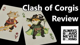 Clash of Corgis Review | 3 Fantasy Themed Card Games in 1 | Sponsored