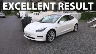 2019 Tesla Model 3 Long Range degradation test after 165k km/3 years