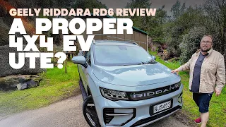A proper 4X4 EV ute? Geely Riddara RD6 review