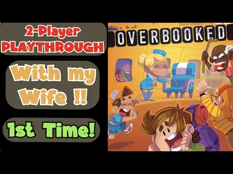 Overbooked - 2-Player Playthrough with my Wife (1st Time Ever!)