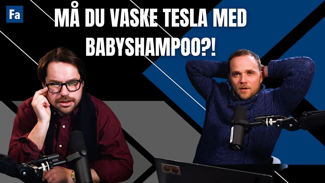 Må du vaske Tesla med Babyshampoo?! | Mil Etter Mil