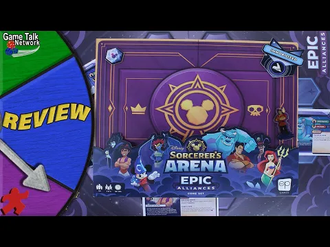 Disney Sorcerer's Arena: Epic Alliances Core Set | Board Game Review