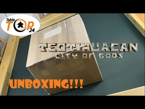 Teotihuacan City of Gods Unboxing - Tabletop24