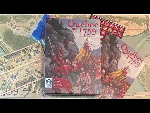 Quebec 1759: 50th Anniversary Edition (Columbia) - Unbox + First Look + KICKSTARTER PREVIEW