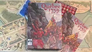 Quebec 1759: 50th Anniversary Edition (Columbia) - Unbox + First Look + KICKSTARTER PREVIEW