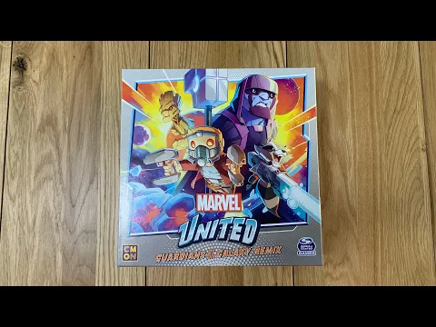 Marvel United: Commander Solo Mode Play Through - Guardians of the Galaxy Vs Ronan