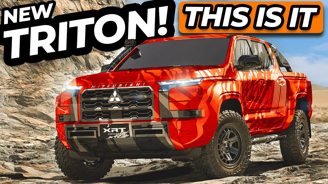 Tough Enough To Beat Ranger & Hilux? Mitsubishi Triton 2024 Release Date & Ralliart concept details