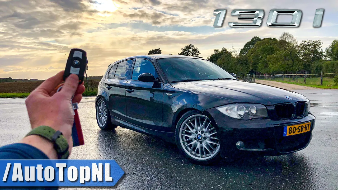 BMW 1 Series E87 130i REVIEW on AUTOBAHN (No Speed Limit) & ROAD by AutoTopNL